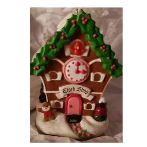 Hallmark 2015 Noelville Clockshop Ornament